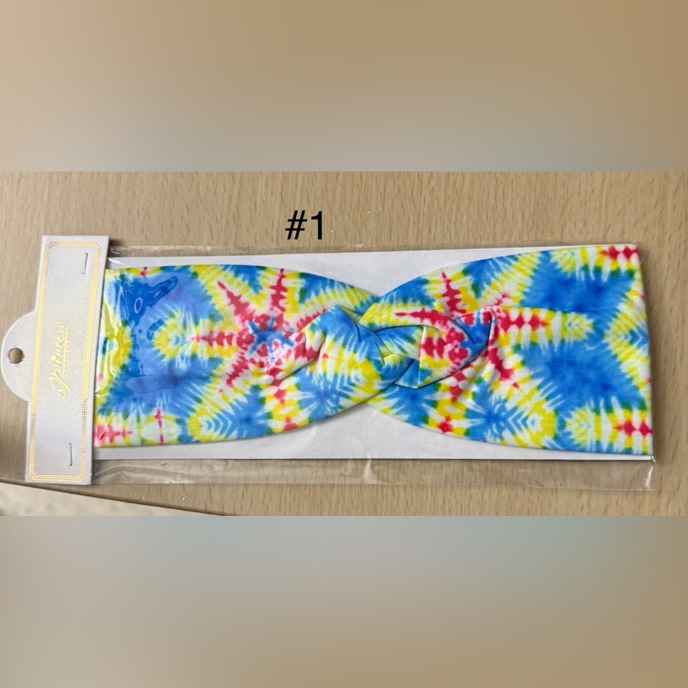 Colorful Tie-Dye Headband